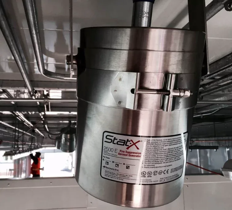 STAT-X — Supresión por aerosol condensado